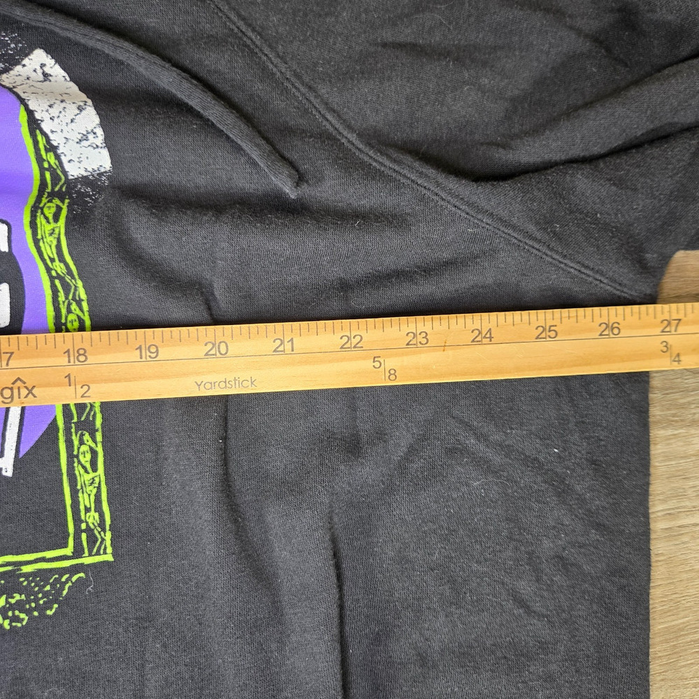 Torrid Beetlejuice Hoodie Womens 3XL Strange Unusual Black Fleece Pullover Goth - Picture 8 of 9